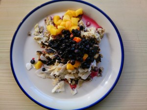 lazy banana pancakes